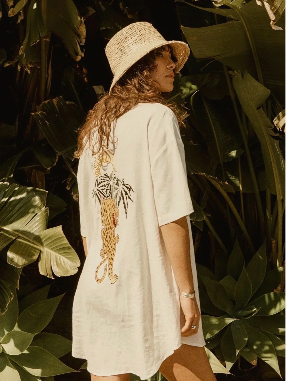 Brixton Elle Packable Woven Straw Bucket Hat - Natural Tan
